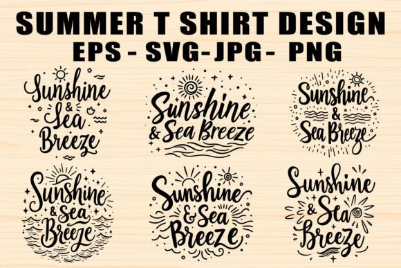 A Brand Designer's Take on Summer T-Shirt Graphics