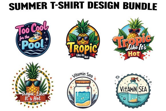 A Professional Review of the Summer Vibes T-Shirt Bundle Graphics