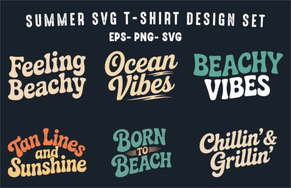 A Real Crafter's Review of the Summer Day SVG T-Shirt Design Vector Set