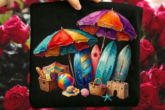 A Stamp Summer Graphic: Reviewing a Beach-Towel Bow