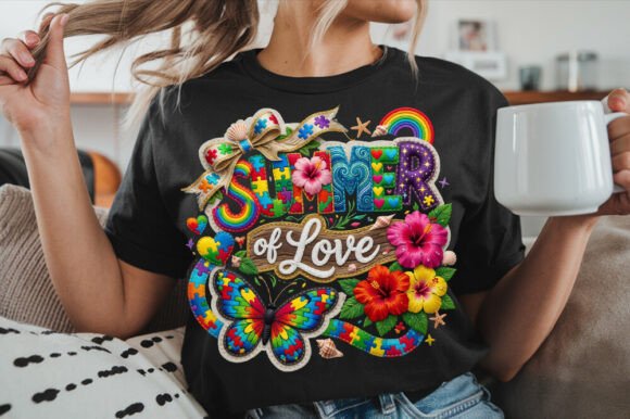 An Expert Review of the Summer of Love Autism Bow T-Shirt Graphics