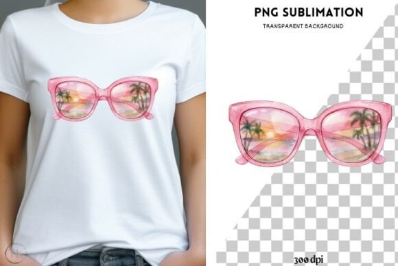 Crafting a Summer Mood with Sunglasses Graphics