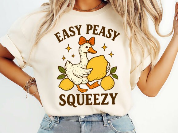 Easy Peasy Squeezy Duck: A Graphic Design Asset Review