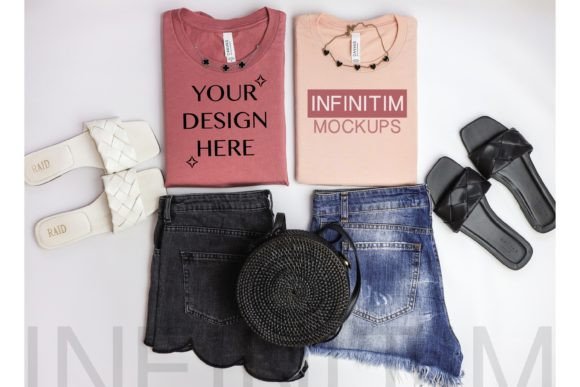 Evaluating Bella Canvas 3001 Mockups for Modern Branding Projects