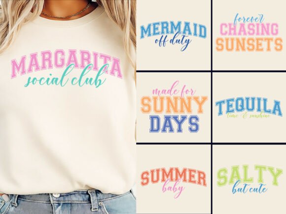 Reviewing the Retro Summer Quote T-Shirt Design Bundle