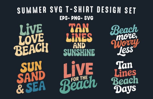 Summer Beach SVG T-shirt Design Set: A Designer’s Real-World Review
