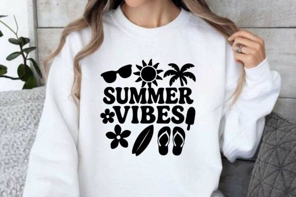 Summer Vibes Retro T-shirt Clipart: A Brand Designer's Review