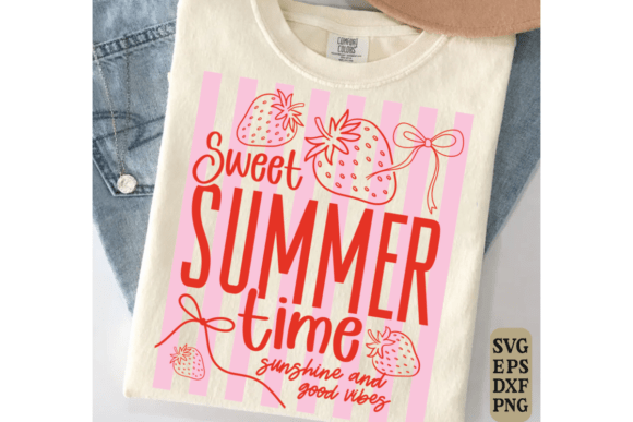 Sweet Summertime SVG: A Versatile Design for T-Shirt Graphics